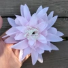 Large-clawed chrysanthemum head simulation flower head 14cm large-clawed chrysanthemum wedding road leading flower row base flower material for home decoration Specification image